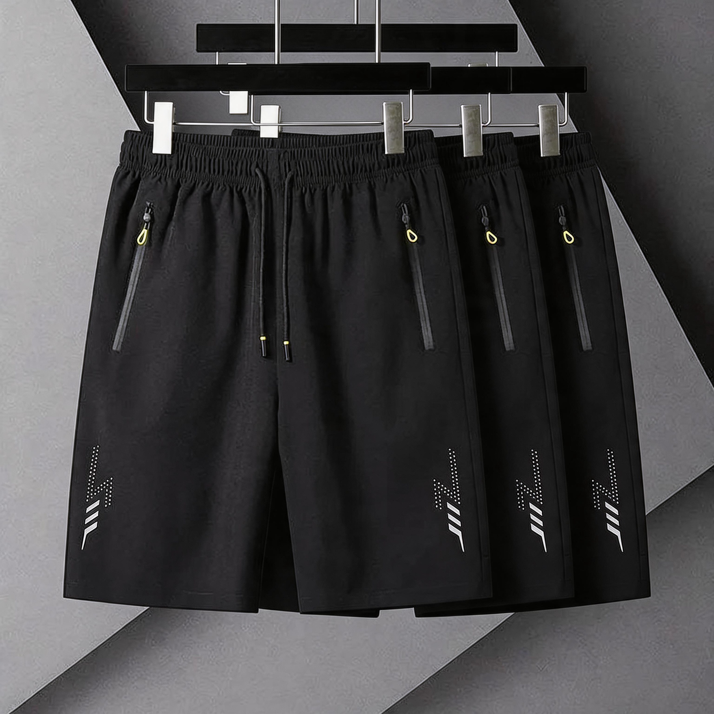 🩳 50% RABATT! 🔥 3er-Pack kühlende Sportshorts – Luftige & schnell trocknende Shorts – Leicht & bequem – ideal für Sommer, Training oder Entspannung ☀️🏃‍♂️✨