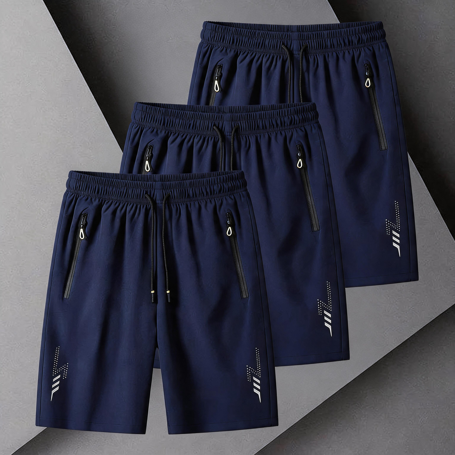🩳 50% RABATT! 🔥 3er-Pack kühlende Sportshorts – Luftige & schnell trocknende Shorts – Leicht & bequem – ideal für Sommer, Training oder Entspannung ☀️🏃‍♂️✨