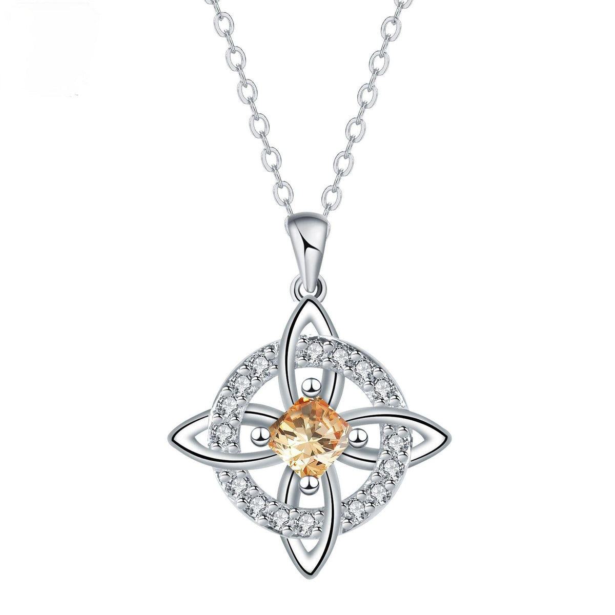 🔥Solange der Vorrat reicht 50% Rabatt!🎉Unisex Witch Knot Pendant Necklace📿