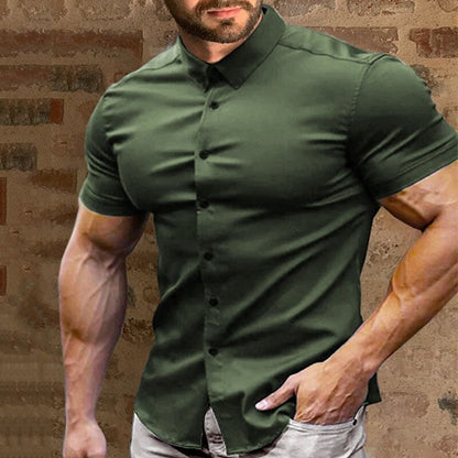 👔 59% RABATT! ✨ Herren Hemden mit Knopfleiste – Ohne Bügeln – Knitterfrei, Atmungsaktiv & Perfekte Passform 👕