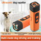 🐕✨ ULTRASCHALL-HUNDEABWEHR - Tragbar & Wasserdicht mit LED-Blitz, Humane Tiervertreibung für Outdoor-Aktivitäten, Wiederaufladbar und Einfach zu Bedienen 🛡️🔦
