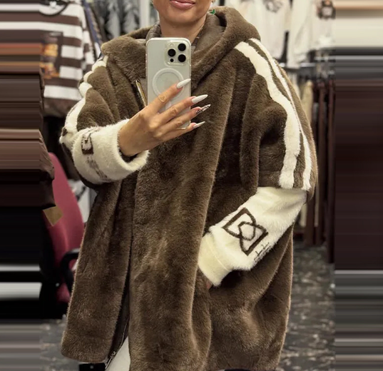 🧥🔥Damen-Freizeitmantel mit Kapuze und Reißverschluss🔥Kauf 2 Artikel versandkostenfrei