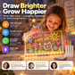 🖍️ LIMITIERTES ANGEBOT 50% RABATT! ✨ Leuchtende Kinder-Maltafel – sanfte LED, wiederverwendbar, auch als Nachtlicht 💡