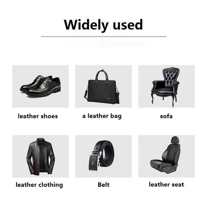 👜👞Dunkelbraune Lederreparaturcreme – Einfache Reparatur & Farbwiederherstellung für alle Ledergüter!