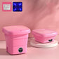 🛁 Mini faltbare Waschmaschine – Kompakt, einfach zu lagern für Wohnungen und schnelle Wäschewäschen