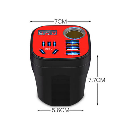 Im Auto montierter Becher-Wechselrichter QC-Ladegerät（💥💥Befristetes Angebot: 50% Rabatt auf Bestellungen）