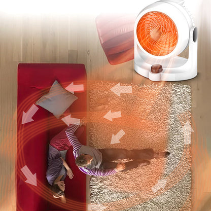 🔥2-in-1-Heizluftzirkulationsventilator(🚀Kostenlose Lieferung)