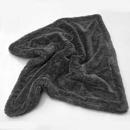 🧽50 % Rabatt+ KAUFE 3, ERHALTE 2 GRATIS! ⏰ Mikrofasertuch mit Gedrehtem Flor – Streifenfreies Glas, Saugstark & Kratzfrei 🚗