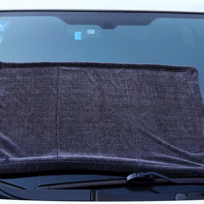 🧽50 % Rabatt+ KAUFE 3, ERHALTE 2 GRATIS! ⏰ Mikrofasertuch mit Gedrehtem Flor – Streifenfreies Glas, Saugstark & Kratzfrei 🚗