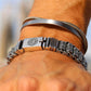 ✨ Tibetisches Gebetsmühlen-Armband – 925er Sterlingsilber, Glücksbringer & Valentinstagsgeschenk