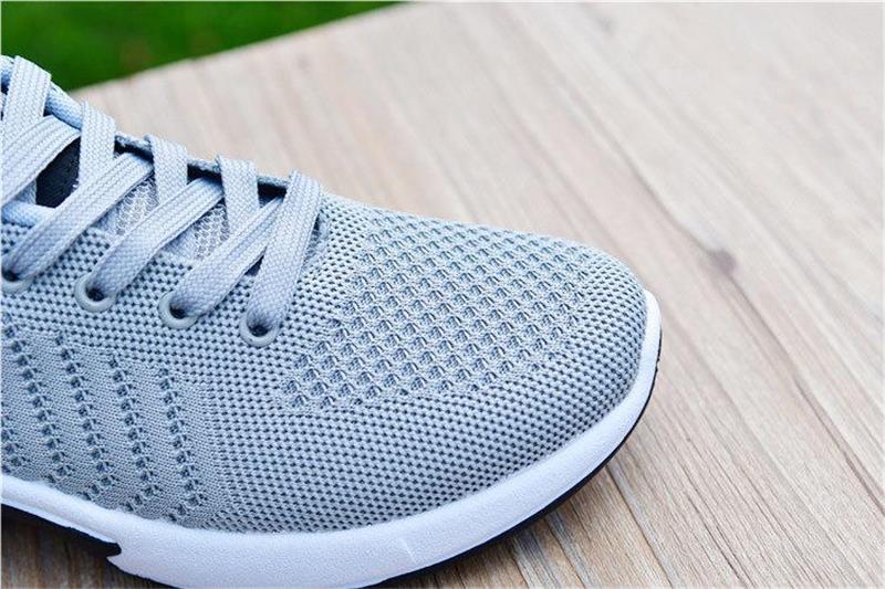 Herren Bequeme Mesh-Sneaker mit Gummikissen-Sohle