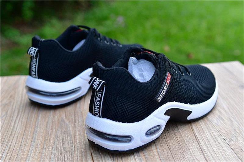 Herren Bequeme Mesh-Sneaker mit Gummikissen-Sohle
