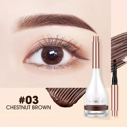 🔥Solange der Vorrat reicht 50 % Rabatt!✨Langanhaltende, wischfeste und wasserfeste Augenbrauencreme