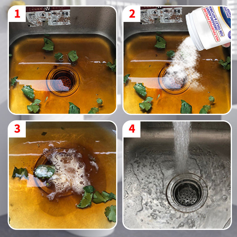 🚰 50% RABATT! ✨ Mehrzweck-Pipeline-Bagger – Leistungsstark, Geruchsentferner & sicher – Löst Verstopfungen im Waschbecken, Dusche oder WC ohne aggressive Chemie – ideal für den täglichen Gebrauch 🔧