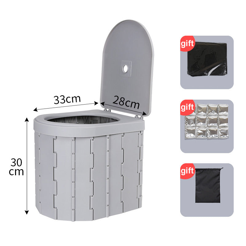 📢Mid-Season Sale: −50% nur für kurze Zeit⏰🚐 Tragbare Camping-Toilette für Outdoor & Auto – klappbar, geruchsdicht, perfekt für Wohnmobil, Staus & Natur 🏕️🌿