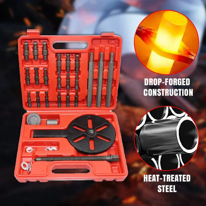 🔥Werkzeug zur Demontage von Innenlagern Abzieher 🔧 Innenlager-Abzieher Set aus Kohlenstoffstahl – 6 Spannzangen in robuster Box für Auto & Fahrrad