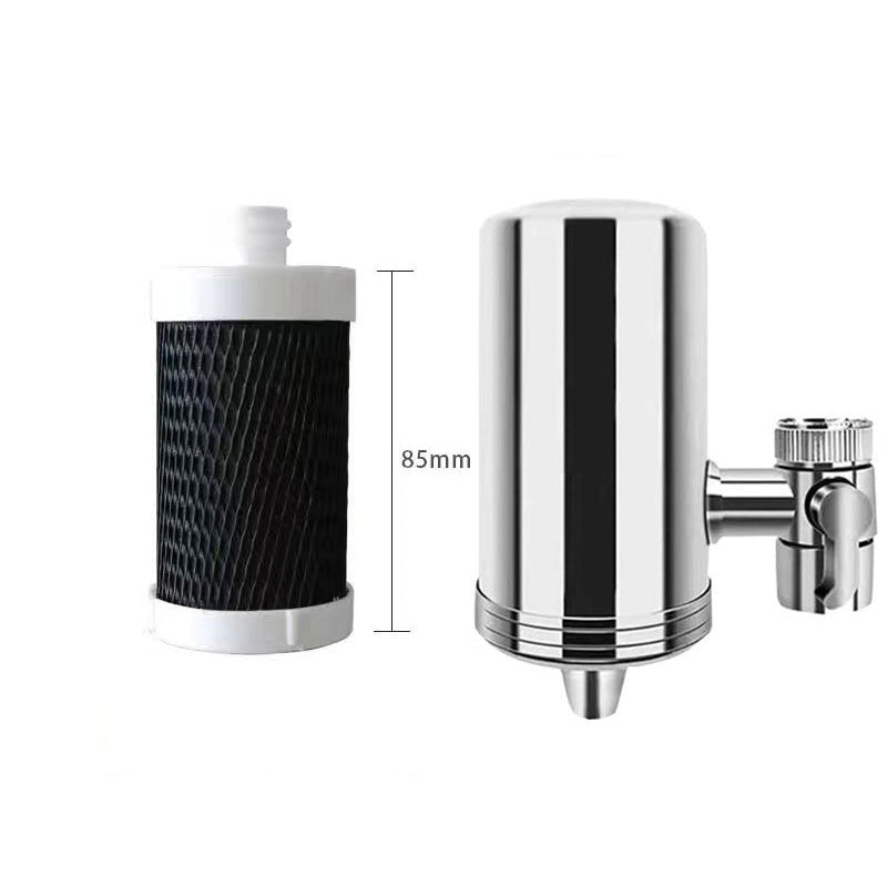 Installation-free Stainless Steel Household Faucet Water Purifier