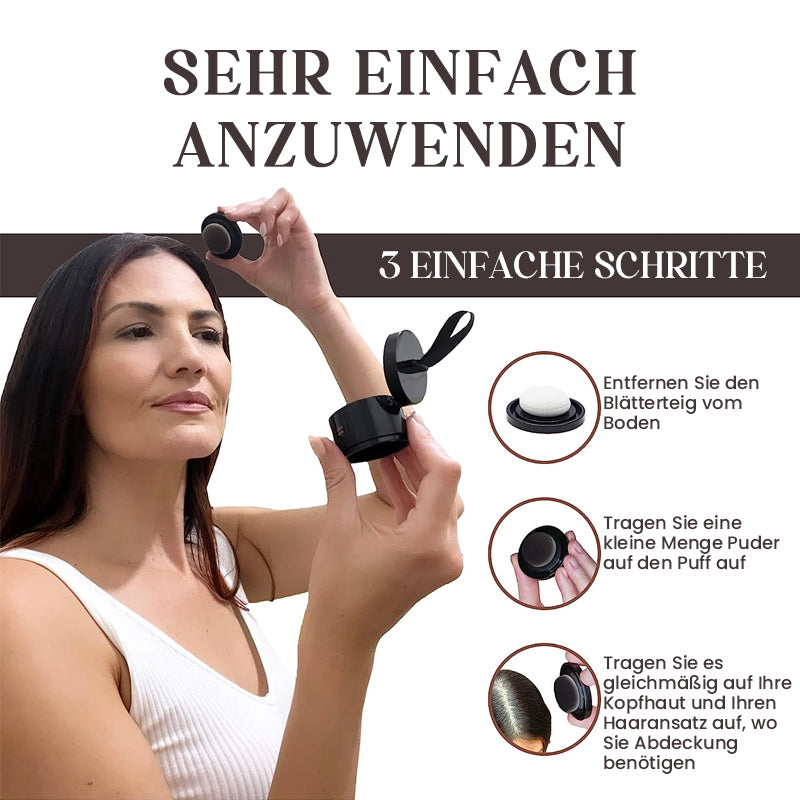 🎁 1 kaufen = 1 GRATIS | 🔔Haaransatzpuder – Kaschiert lichte Stellen sofort