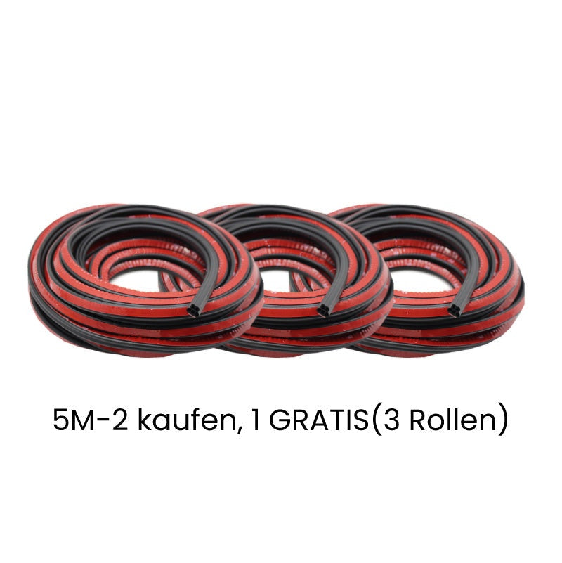 🚗 Staubdichtes Gummidichtband zur Lärmminderung - Universelle Selbstklebende Dichtung für Ruhige und Bequeme Fahrten 🔇🧤