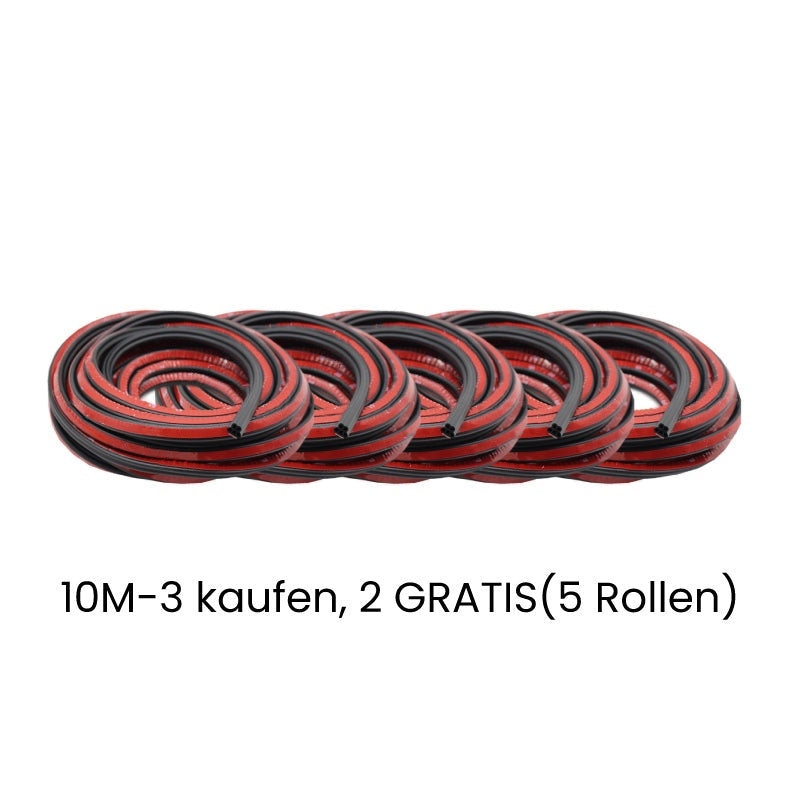 🚗 Staubdichtes Gummidichtband zur Lärmminderung - Universelle Selbstklebende Dichtung für Ruhige und Bequeme Fahrten 🔇🧤