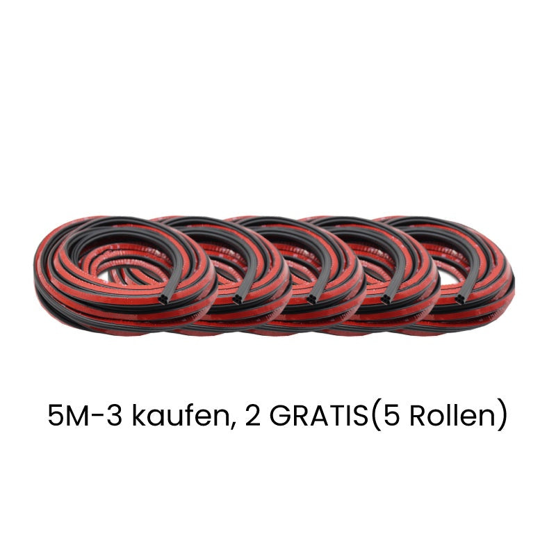 🚗 Staubdichtes Gummidichtband zur Lärmminderung - Universelle Selbstklebende Dichtung für Ruhige und Bequeme Fahrten 🔇🧤