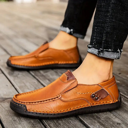 🔥Atmungsaktives Kalbsleder🔥Klassische, bequeme Lederschuhe für Herren