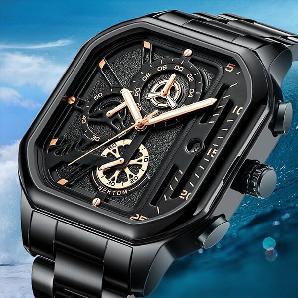 🎁Sommer-Specials - 49% Rabatt⏳Wasserdichte Quarzuhr für Herren