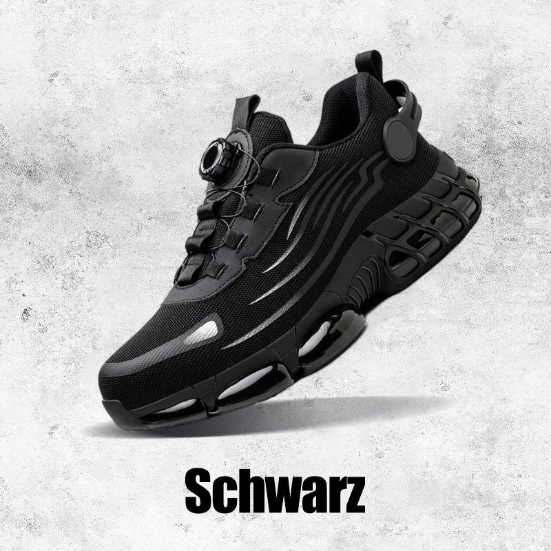 ⚡ SCHLAG- UND STICHFESTE Sicherheitsschuhe mit Drehknopf 🔥⚙️Ideal für Bau, Handwerk & Industrie. Schneller Verschluss, maximaler Schutz. Jetzt sichern!