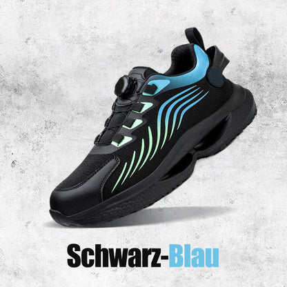 ⚡ SCHLAG- UND STICHFESTE Sicherheitsschuhe mit Drehknopf 🔥⚙️Ideal für Bau, Handwerk & Industrie. Schneller Verschluss, maximaler Schutz. Jetzt sichern!