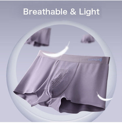 🔥2 for 1🔥💕Bakterienresistente Modal-Unterhosen mit negativen Ionen für Herren📢📢50 % RABATT!!! ✨