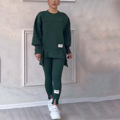 🔥2025 NEUE VERKÄUFE🏆Lässiges Sweatshirt-Leggings-Set für Frauen
