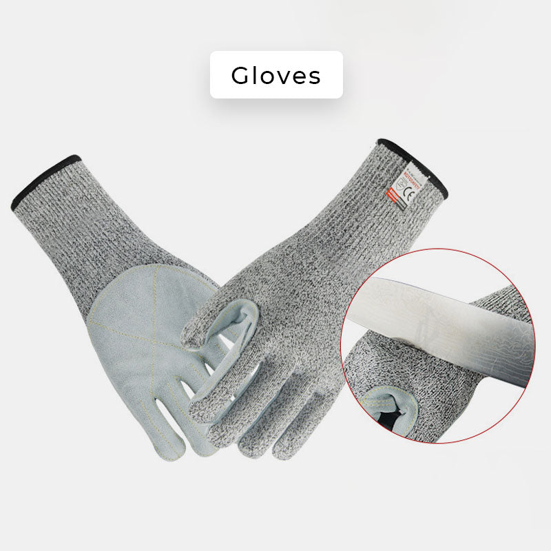 🧤 50% RABATT! 🛡️ Schnittfeste Sicherheitshandschuhe der Stufe 5 – Schutz vor Klingen, Atmungsaktiv & Ideal Für Küche, Handwerk, Glas- & Metallarbeiten 🔪