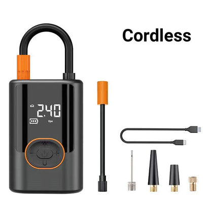 🚗🔥Multifunktionaler tragbarer Autoreifenfüller mit Licht