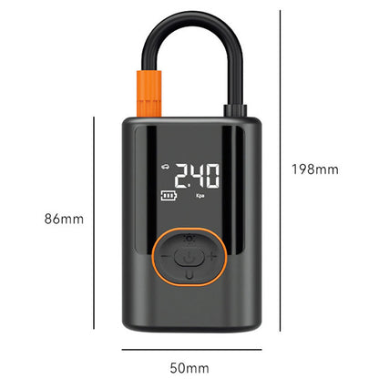 🚗🔥Multifunktionaler tragbarer Autoreifenfüller mit Licht
