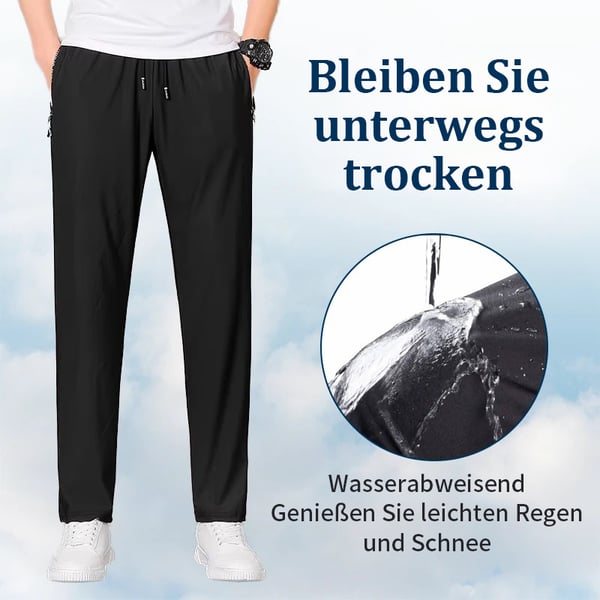 👖55% RABATT! 🏃 Leichte Eis-Seide Sporthose für Herren – Atmungsaktiv, Kühlend & Perfekt für den Alltag ☀️