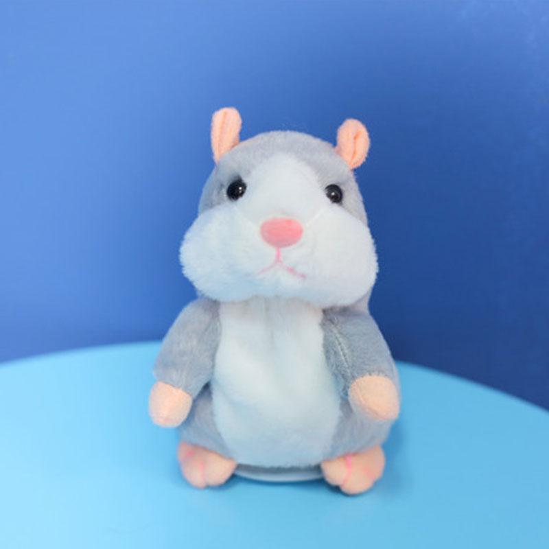 🔥Sprechender Hamster als Plüschtier – wiederholt alles, was man sagt, schüttelt automatisch den Kopf, urkomischer Spaß für Kinder und Erwachsene
