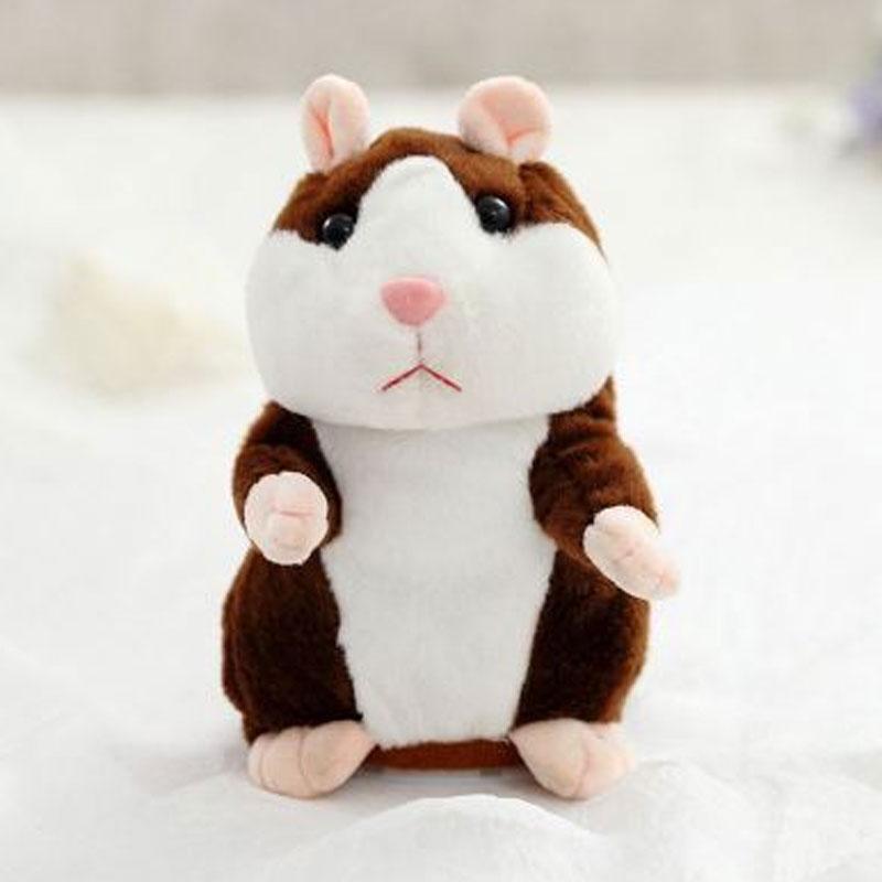 🔥Sprechender Hamster als Plüschtier – wiederholt alles, was man sagt, schüttelt automatisch den Kopf, urkomischer Spaß für Kinder und Erwachsene