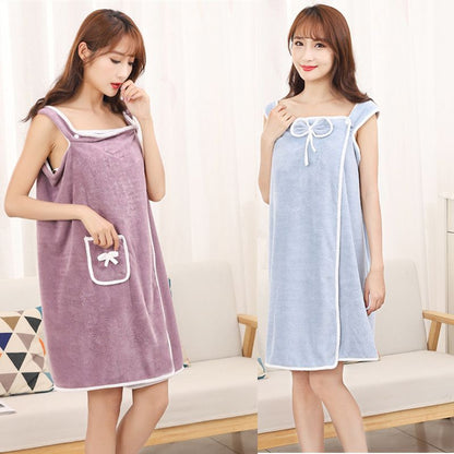 Saugfähiges Badetuch aus Kunstkorallenfleece – schönes Geschenk