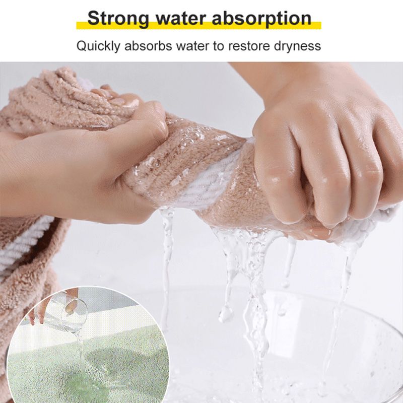 Saugfähiges Badetuch aus Kunstkorallenfleece – schönes Geschenk