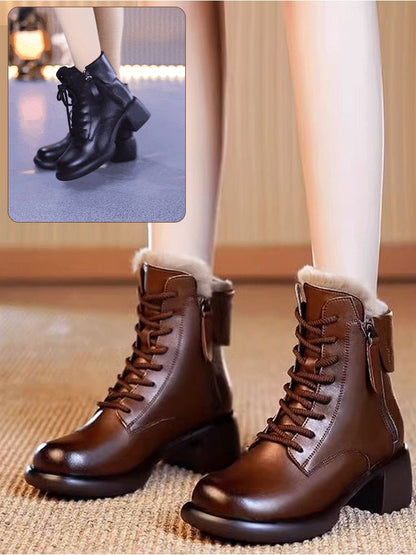 🌸Neujahrs-Sonderangebot🌸Zeitlich begrenzt 50%RABATT💕Ideales Geschenk - Stiefel im britischen Vintage-Stil