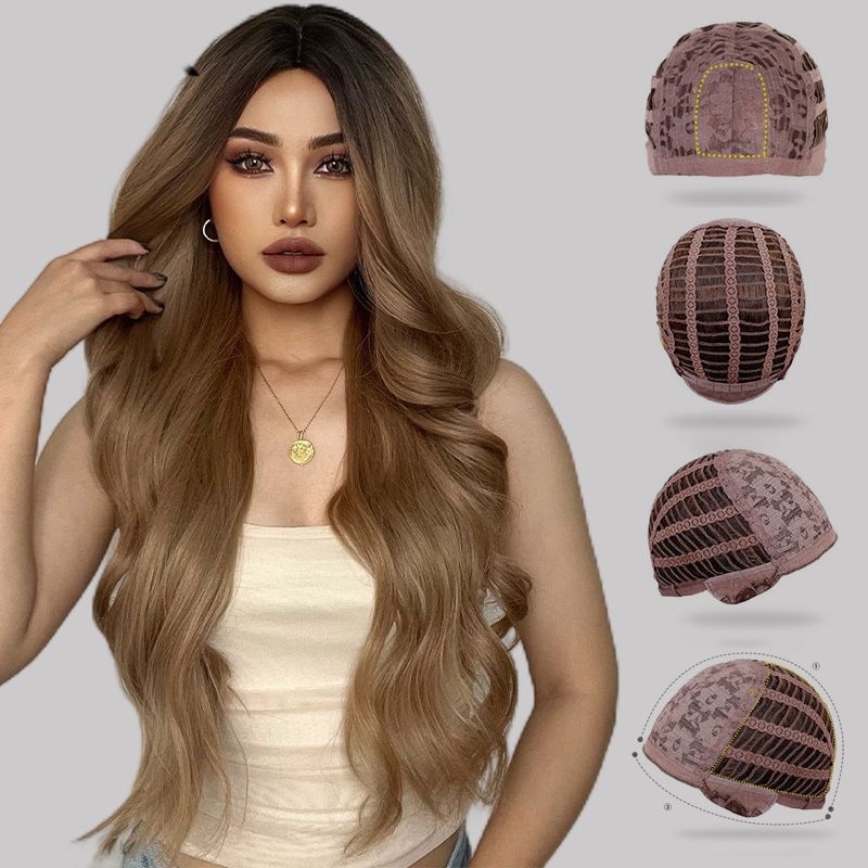 💘💇 Wunderschöne lange Lockenperücke – Natürlich, bequem & verstellbar!
