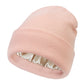 🌸💕[Bestes Geschenk]Schutz für die Frisur - Satinierte, weiche, doppelseitige, gestrickte Mützen