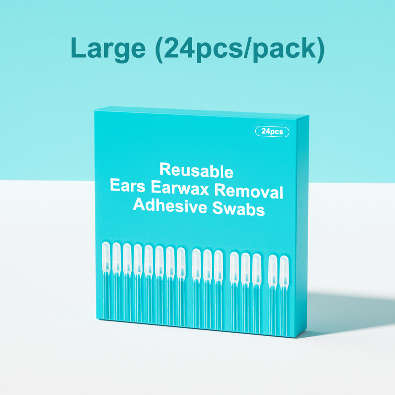 🔥50 % Rabatt🔥👂Wiederverwendbare Ohrenschmalz-Entferner – Hygienische Klebe-Stäbchen zur sanften Ohrenreinigung