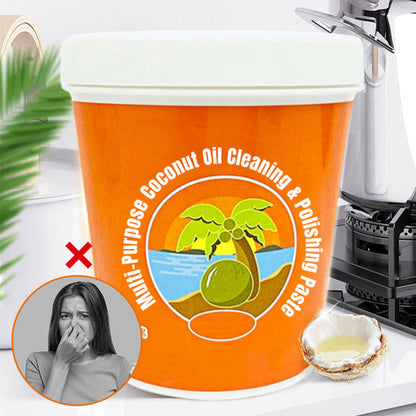 🌴Natürliche Kokosöl-Politurpaste zur schonenden Reinigung-Kauf 2, erhalte 1 gratis!🫧