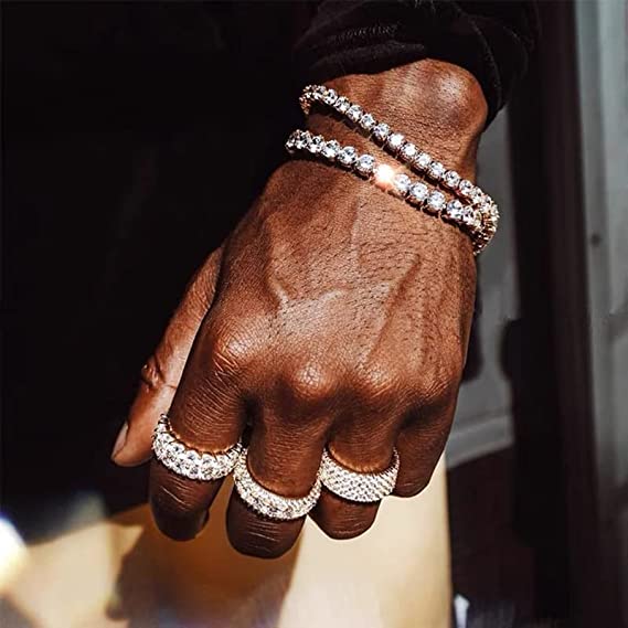 🔥 Funkelndes Moissanit-Armband