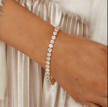 🔥 Funkelndes Moissanit-Armband