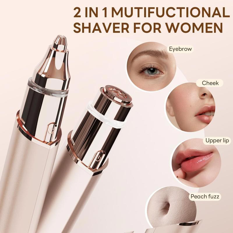 👩‍🦰2-in-1-Gesichtshaarentferner & Augenbrauen-Trimmer🔥