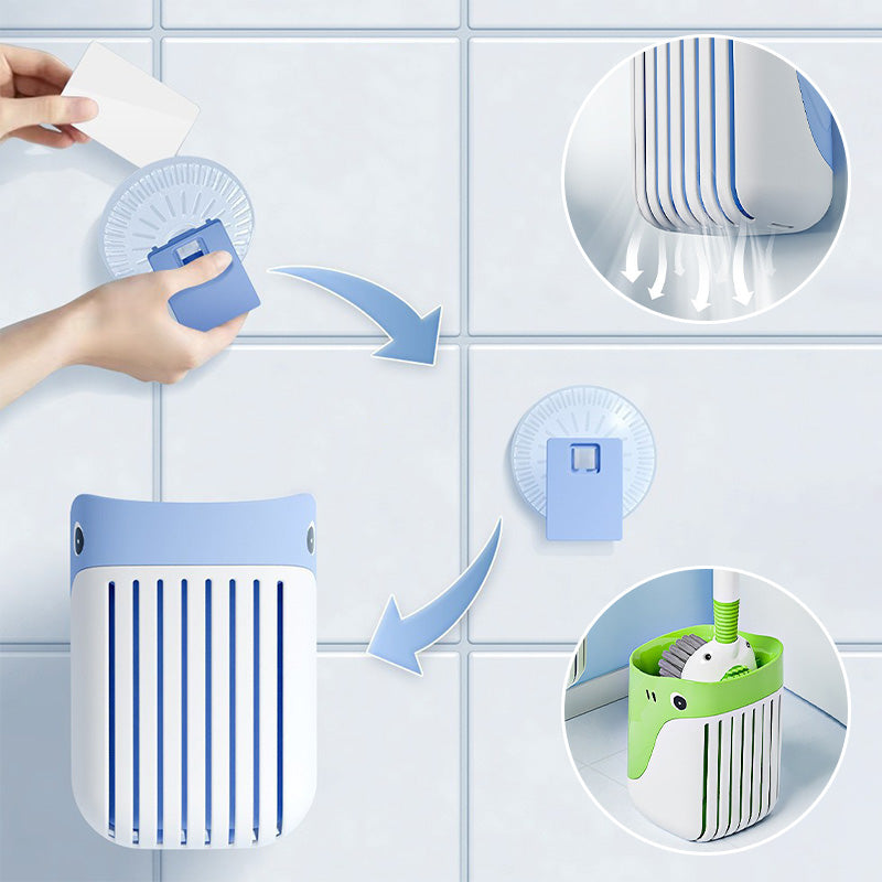 💧Letzter Tag des Ausverkaufs 50 % Rabatt🚽🍃Saugnapf-Toilettenbürsten-Set für die Wandmontage