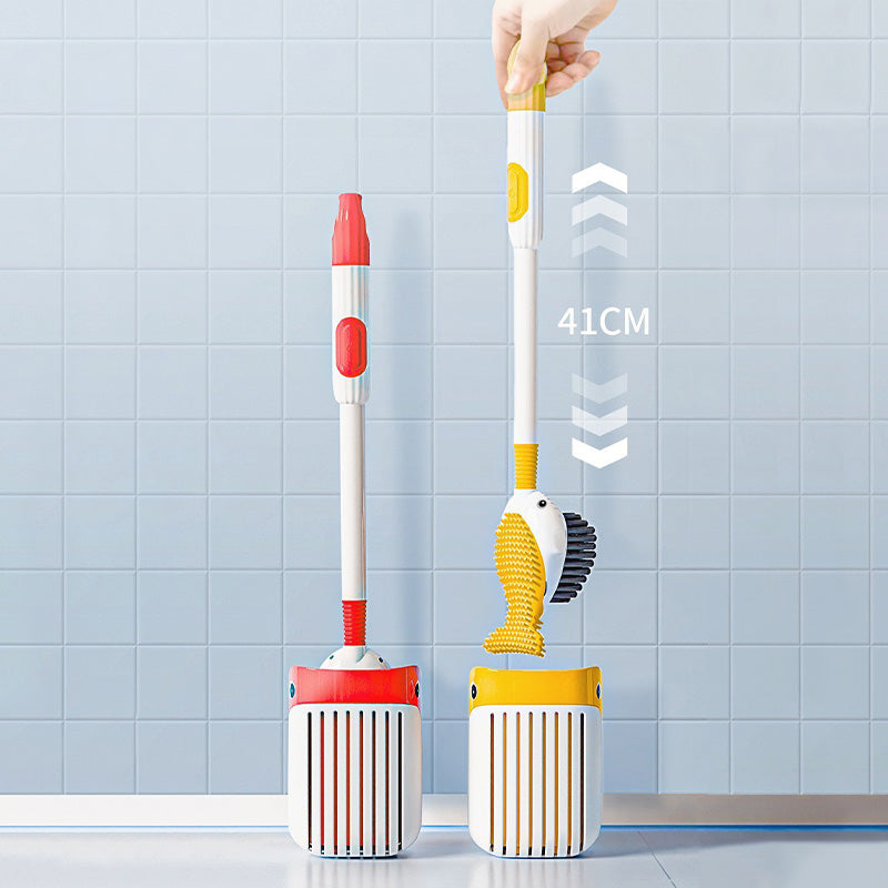 💧Letzter Tag des Ausverkaufs 50 % Rabatt🚽🍃Saugnapf-Toilettenbürsten-Set für die Wandmontage