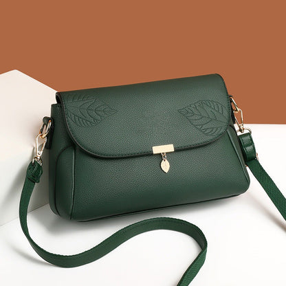 📢📢50 % Rabatt!! ⏰ Stilvolle Mehrlagen-Ledertasche für Damen - Hochwertiges Design für Stadt, Reise & jede Gelegenheit! 🎀💝